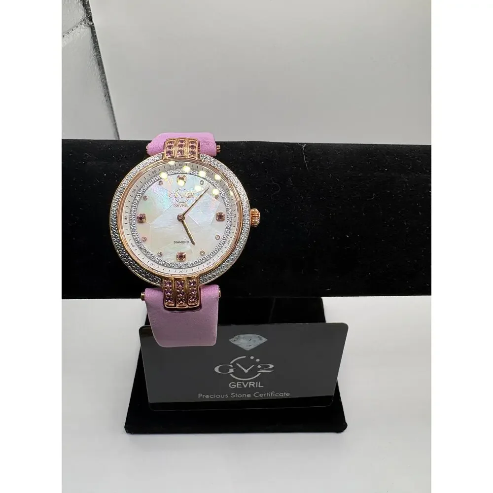 Gv2 By Gevril Gv2 By Gevril Womens Rose GoldGV2 Matera Diamond